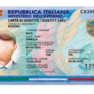 Buy Database Italy ID-Card
